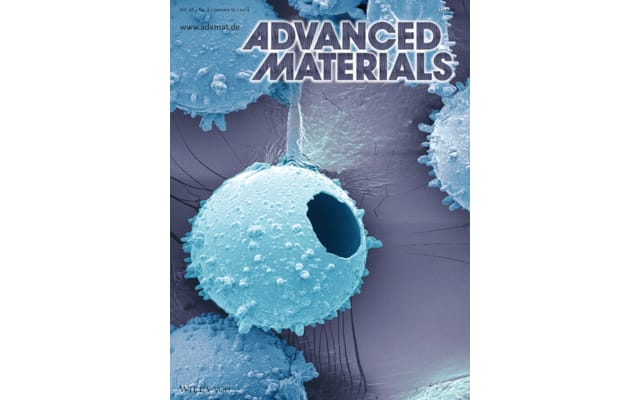 CU Aerospace Journal Article Lands Cover of Advanced Materials